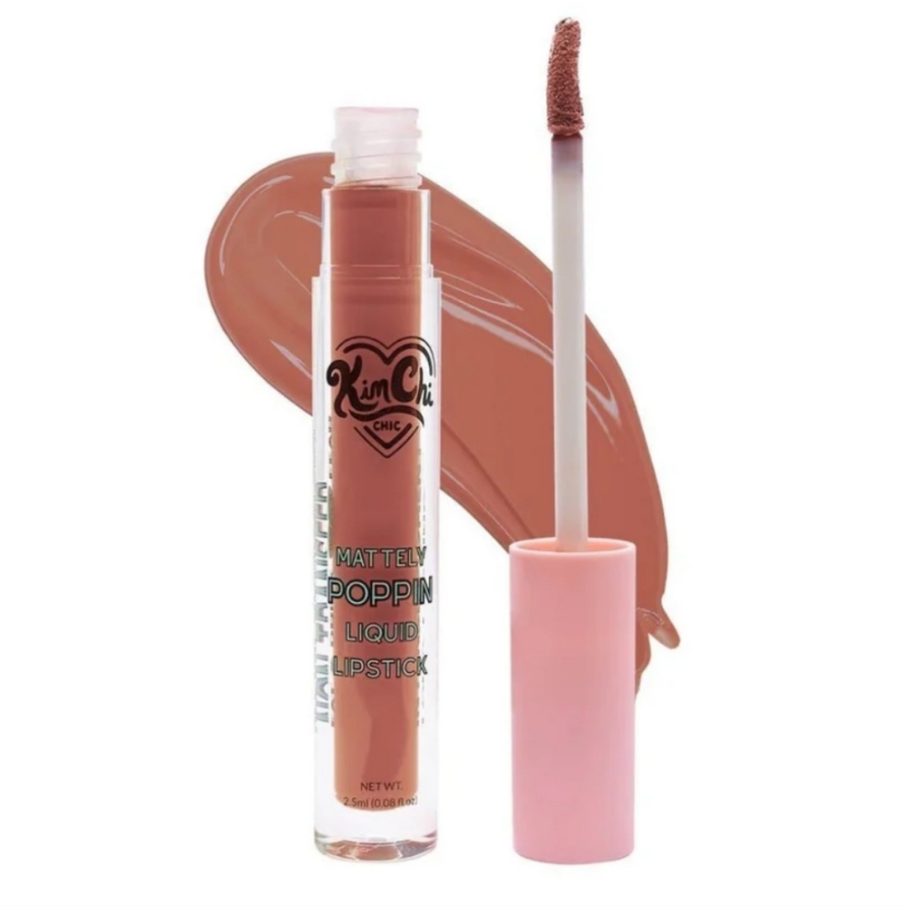 4/$20 NEW Kim Chi Chic Mattely Poppin Liquid Lipstick in Bunny
